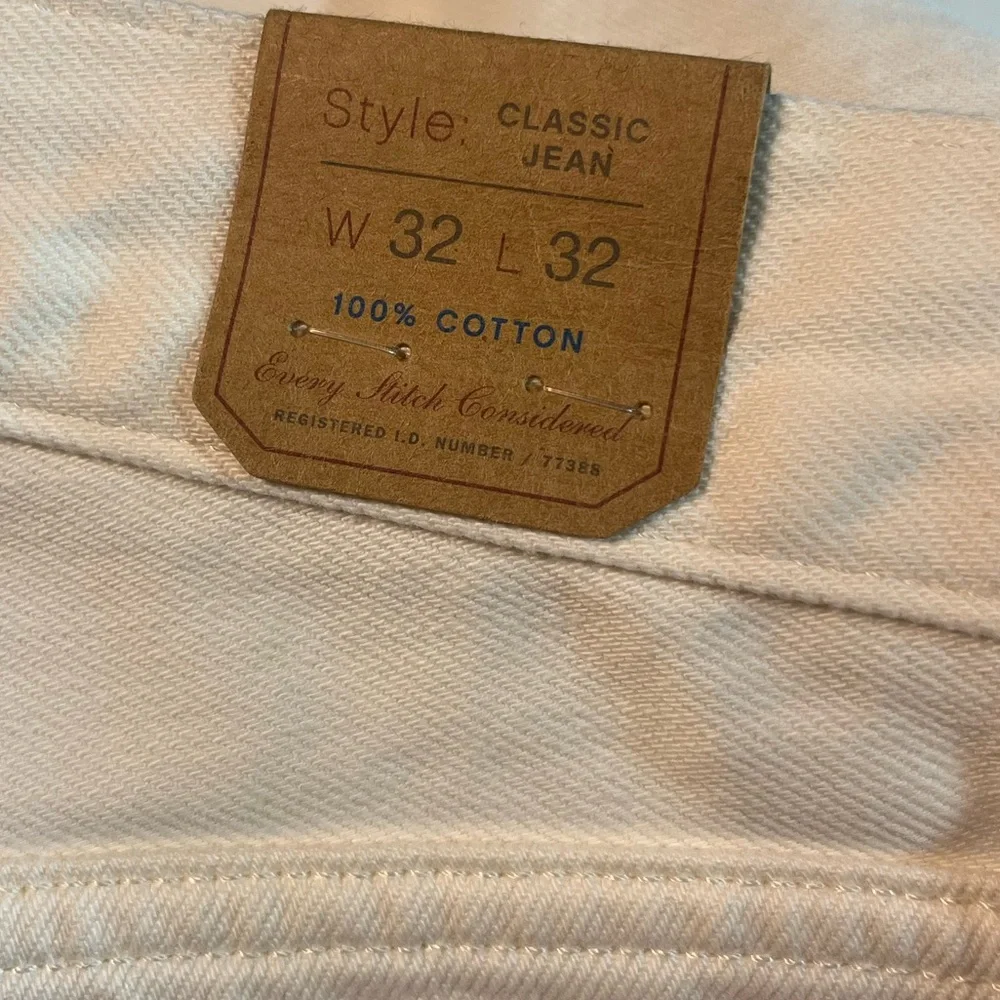J.Crew Classic Jean in white